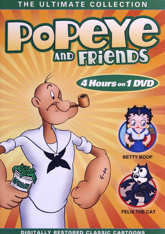 Popeye and Friends - The Ultimate Collection DVD Movie 