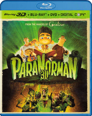 ParaNorman (Blu-ray 3D + Blu-ray + DVD + Digital Copy) (Blu-ray) (Bilingual)