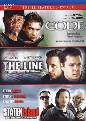 The Code / The Line / Staten Island (Boxset) DVD Movie 