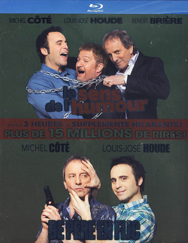 Le Sens De L'Humour / De Pere en Flic (Coffret Cote-Houde) (Blu-ray) BLU-RAY Movie