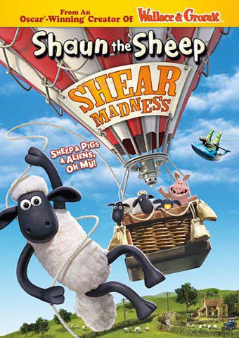Shaun le mouton - film de folie de cisaillement DVD