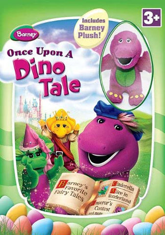 Barney - Once Upon a Dino Tale (Boxset) Includes barney Plush! DVD Movie 