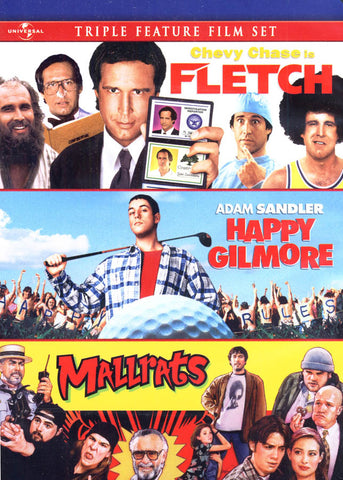 Fletch / Happy Gilmore / Mallrats (Triple Feature) DVD Film