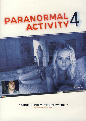 Paranormal Activity 4 DVD Movie