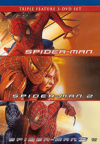 Film DVD Spider-Man / Spider-Man 2 / Spider-Man 3 (Trois fonctions)
