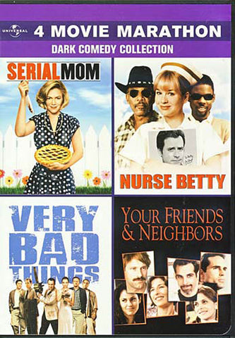 4 Movie Marathon Dark Comedy Collection (série maman / infirmière Betty / très mauvaises choses / vos amis et film DVD