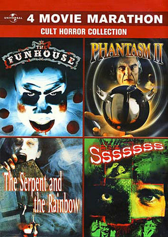Film 4 Marathon - Collection Cult Horror (Le Funhouse / Phantasm II / Le Serpent et l'arc-en-ciel) Film DVD