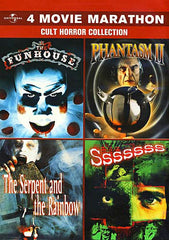 4 Movie Marathon - Collection Cult Horror (Le Funhouse / Phantasm II / Le Serpent et l'Arc-en-Ciel