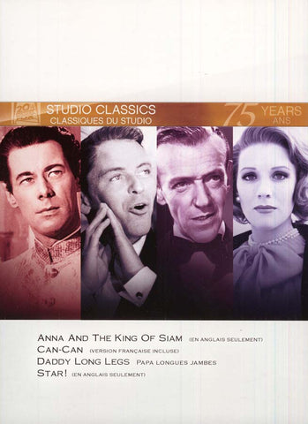 Anna et le roi de Siam / Can-Can / Daddy Long Legs / Star (Fox Studio Classics) (Bilingue) (coffret) DVD Film