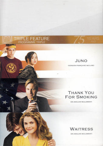 Juno / Waitress / Thank You For Smoking (Bilingual)(Boxset) DVD Movie 