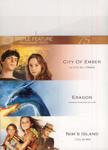 City Of Ember / Eragon / L'île de Nim (Triple Feature) (Boxset) (Bilingue) DVD Film