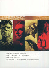 The Alligator People-Le Cabinet De Caligari-La Mouche (1958) -Maison Des Damnés (Bilingue)