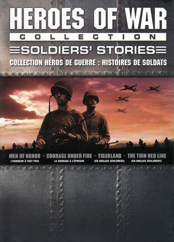 Heroes Of War Collection Soldier's Stories (Men Of Honor/ Courage Under Fire..) (Bilingual)(Boxset) DVD Movie 