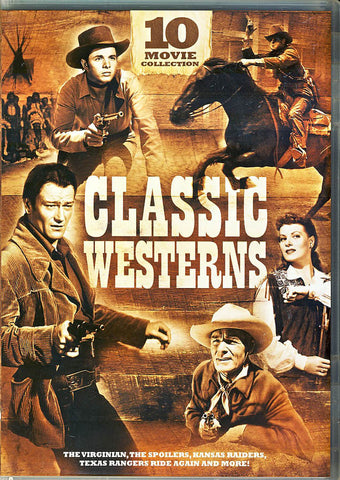 Classic Westerns - Collection de films 10-Movie (Boxset) sur DVD
