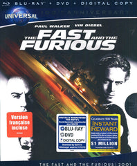 Le rapide et le furieux (Bilingue) (Blu-ray + DVD + Copie Numérique) (Blu-ray)
