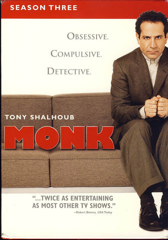 Monk - Season Three (Boxset) DVD Movie