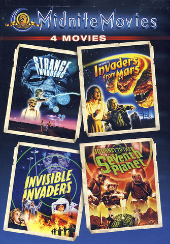 Strange Invaders / Invaders from Mars / Invisible Invaders / Journey to the Seventh Planet DVD Movie
