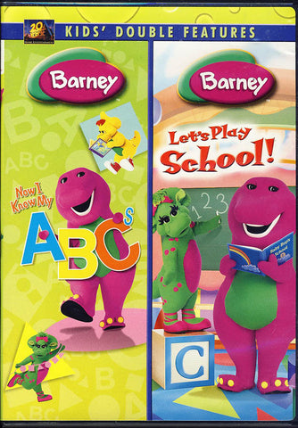 Barney (Now I Know My ABCs/Let's Play School) (Double Feature) DVD Movie 