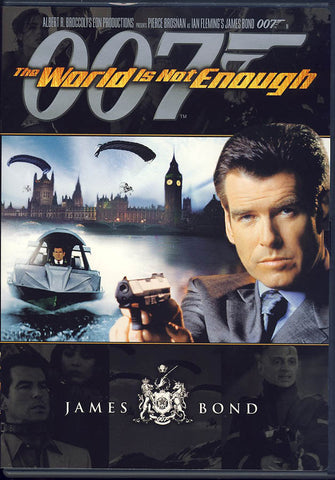 The World Is Not Enough (James Bond) DVD Movie 