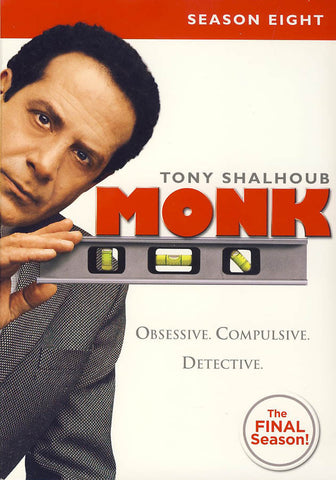 Monk: Season 8 (Boxset) DVD Movie 