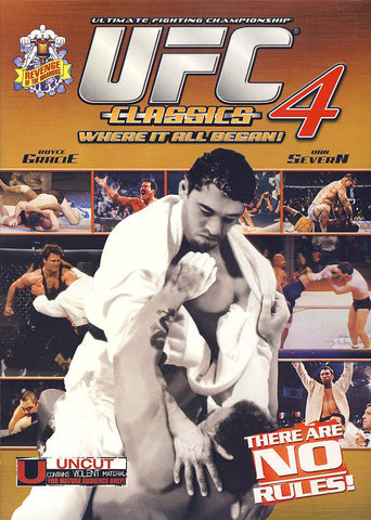 UFC Classics, Volume 4: La revanche du guerrier (érable) DVD Film
