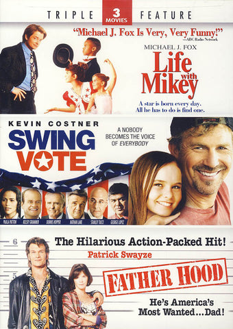 Life With Mikey/Swing Vote/Father Hood(Triple Feature) DVD Movie 