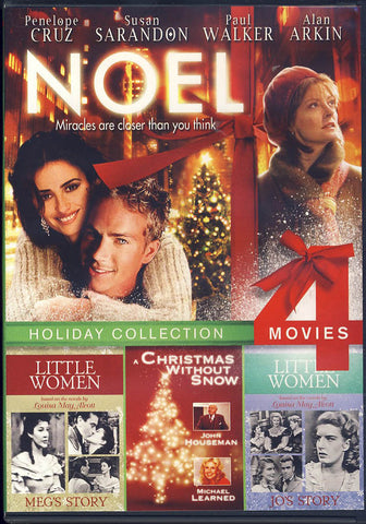 Noel/Xmas Without Snow/Meg s Story/Jo s Story (Holiday Collection)(4 Pack) DVD Movie 