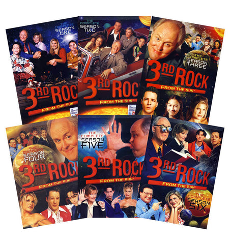 3rd Rock From The Sun - The Complete Series (Seasons 1-6) (6 pack) (Boxset) DVD Movie 