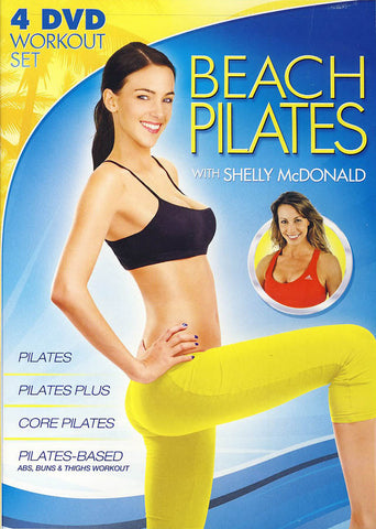 Beach Pilates avec Shelly McDonald (DVD 4 Workout Set) Film DVD