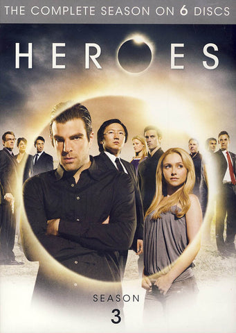 Heroes: The Complete Season 3(Keepcase) DVD Movie 