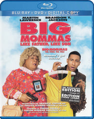 La maison de Big Momma: Tel père tel fils (Blu-ray + DVD + Copie Numérique) (Blu-ray) (Bilingue)