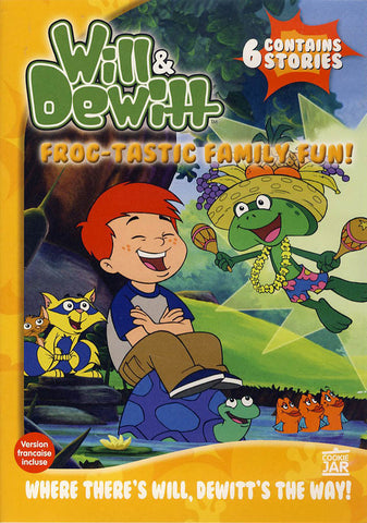 Will & Dewitt: Frog-Tastic Family Fun! Film DVD