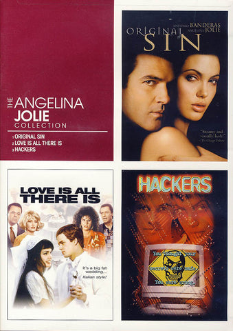 Collection Angelina Jolie - Le péché originel / L'amour est tout ce qu'il y a / le piratage DVD Film