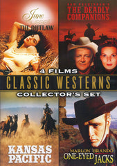 Classic Westerns (Outlaw / The Deadly Companions / Kansas Pacific / One-eyed Jacks)