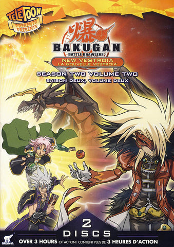 Bakugan Battle Brawlers: New Vestroia: Saison 2, Vol. Film DVD 2 (bilingue)