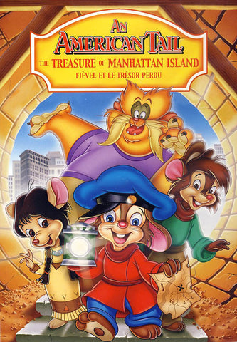 une queue américaine: Le Trésor de l'île de Manhattan (Bilingue) DVD Movie