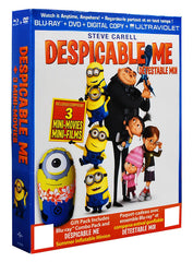 Moi, moche et méchant (avec monseigneur gonflable) (Blu-ray + DVD) (Boxset) (Blu-ray) (Ensemble cadeau d'une valeur)