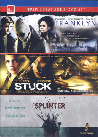 Franklyn / Stuck / Splinter (Triple Feature) DVD Movie 