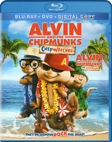 Alvin and the Chipmunks 3: Chipwrecked (Blu-ray+DVD)(Bilingual)(Blu-ray) BLU-RAY Movie 