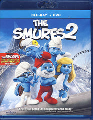 Les Schtroumpfs 2 (Blu-ray + DVD) (Blu-ray)