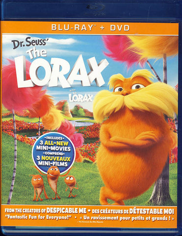 Dr. SeussThe Lorax (Blu-ray + DVD)(Bilingual)(Blu-ray) BLU-RAY Movie 