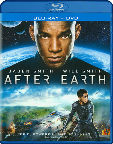 After Earth (Two Disc Combo: Blu-ray / DVD + UltraViolet Digital Copy ) (Blu-ray) BLU-RAY Movie 