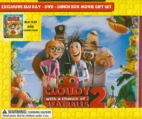Cloudy With a Chance of Meatballs (DVD + Blu-ray + Lunchbox) (Blu-ray) BLU-RAY Movie
