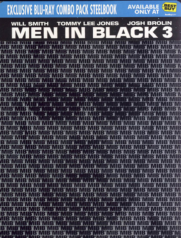 Men in Black 3 (Steelbook) (Blu-ray) BLU-RAY Movie
