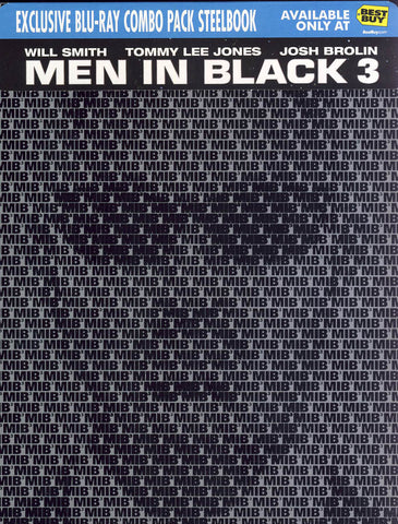 Men in Black 3 (Steelbook)(Blu-ray) BLU-RAY Movie 