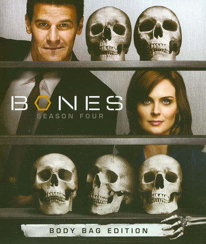 Bones - Season Four (4) (Édition Body Bag) (Blu-ray) Film BLU-RAY