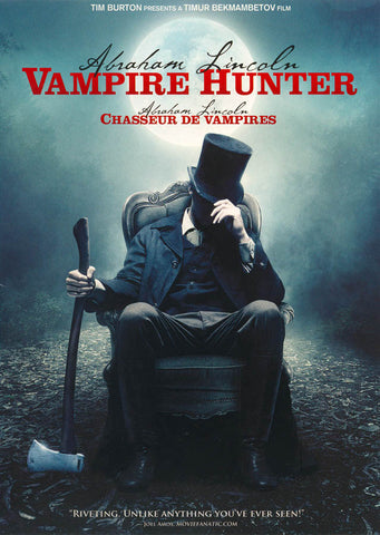 Abraham Lincoln - Vampire Hunter (Bilingual) DVD Movie 