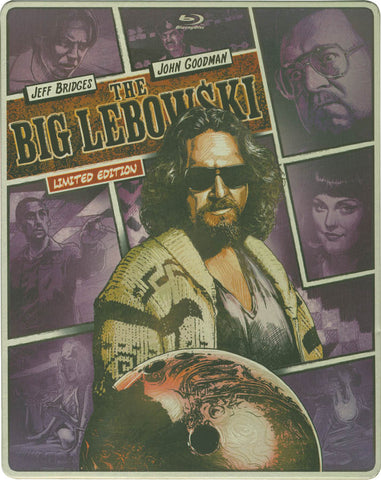 The Big Lebowski (Édition limitée) (Steelbook) (Blu-ray + DVD + Copie Numérique) (Blu-ray) Film BLU-RAY