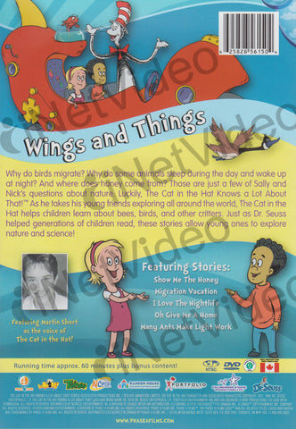 Cat in the Hat Knows a Lot About That - Wings And Things (CA Version) DVD Movie
