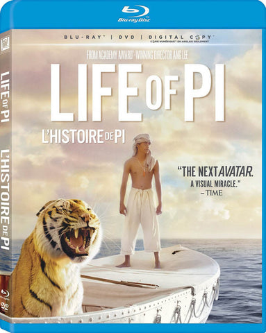 Life Of Pi (Blu-ray + DVD + Digital Copy) (Blu-ray) (Bilingual) BLU-RAY Movie